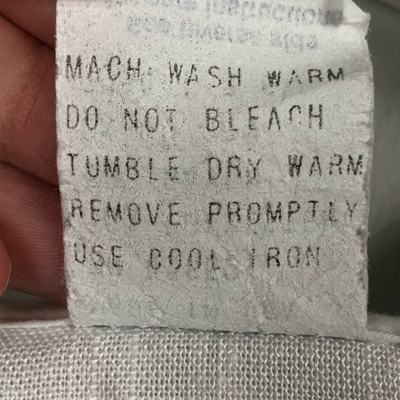 Vintage 6 girls sailor dress white blue collar sleeveless 0068 - Picture 8 of 10